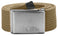 Fjällräven Silver Buckle Canvas Belt