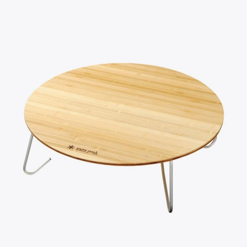 Snow Peak Single Action Round Table Low