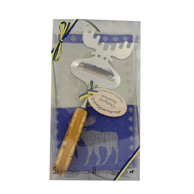 Skandinavisk Hemslojd Tea Towel + Cheese Slice