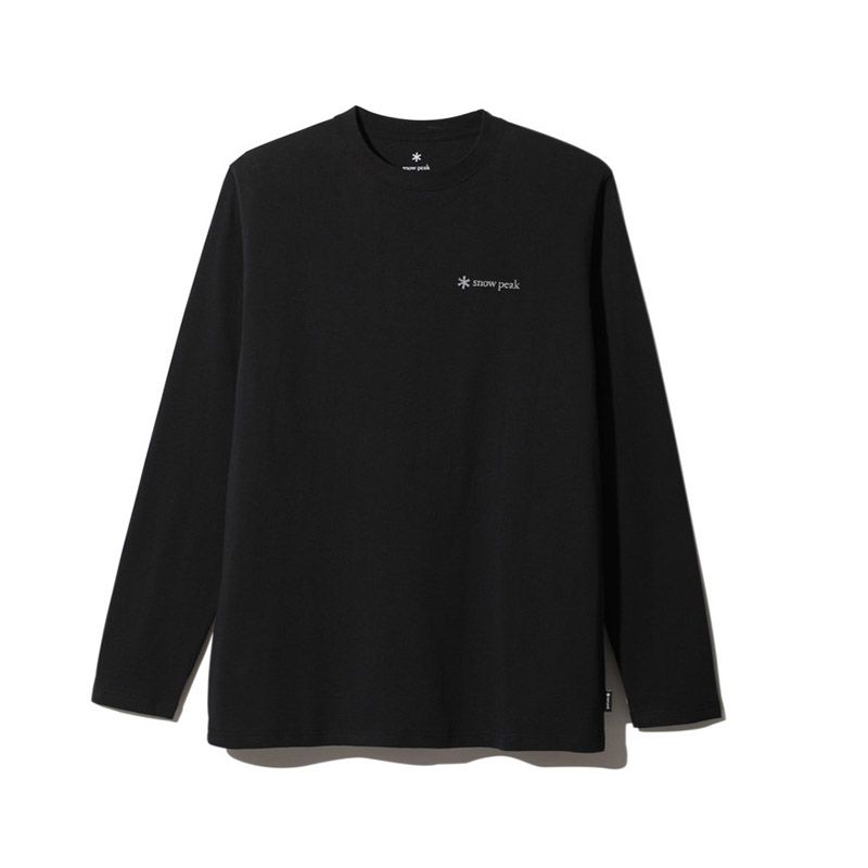 Snow Peak Printed Solid Stake Longsleeve T-Shirt