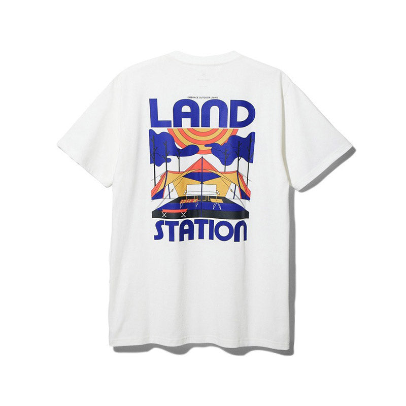 Snow Peak Land Station T Shirt