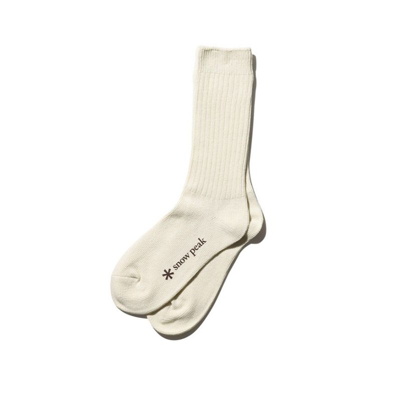 Snow Peak Recycled Cotton Sock