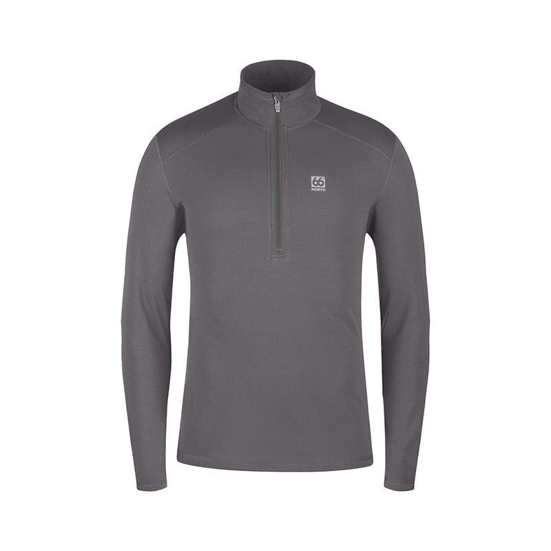 66 North Mens Straumnes Powergrid Zipneck
