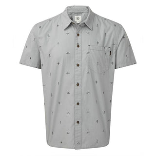 Tentree Mens Cotton Short Sleeve Button Up