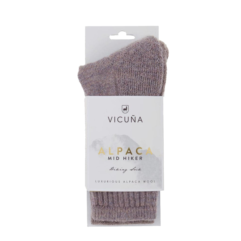 Vicuna Alpaca Mid Hiker Socks