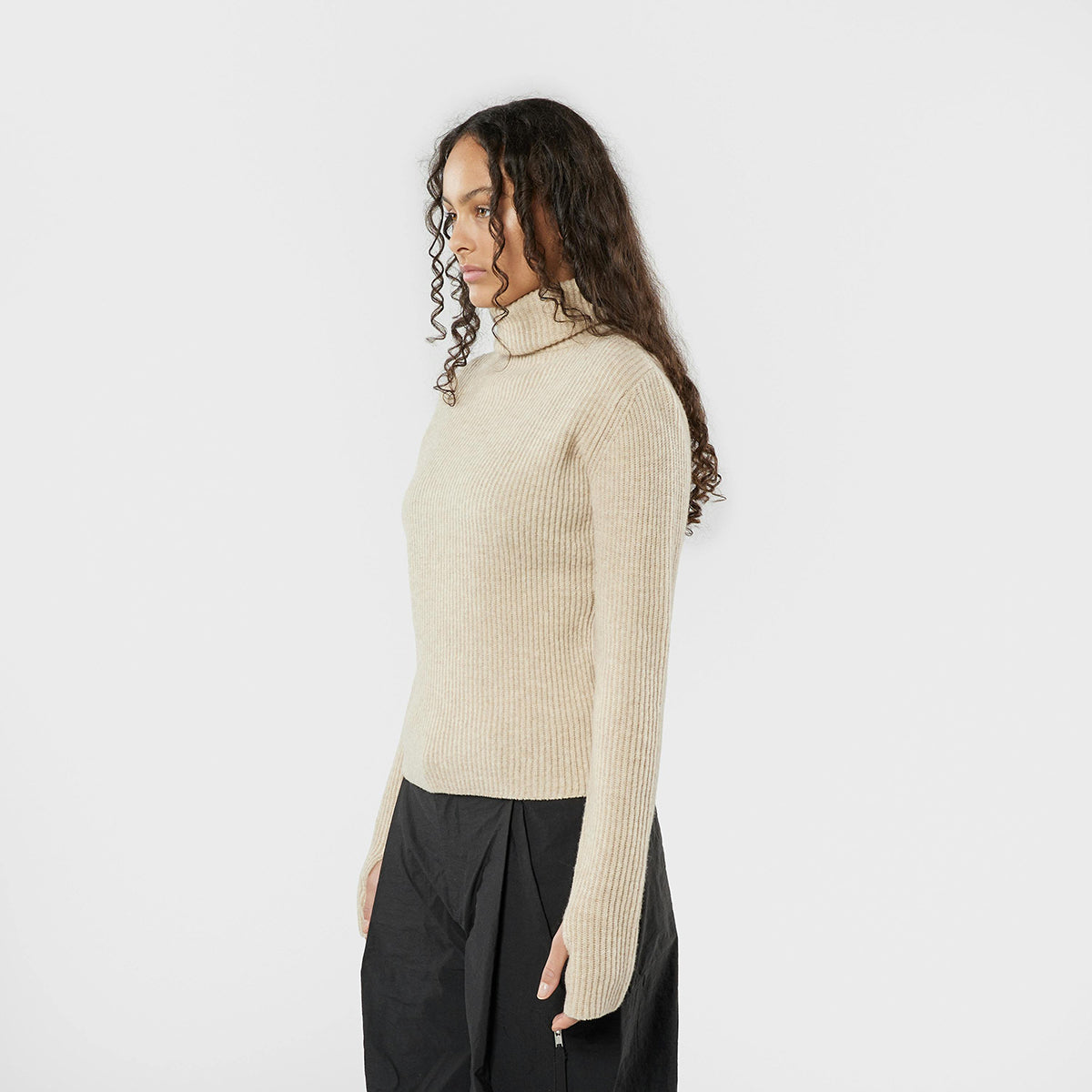 66 North Womens Vonarstaeti Turtleneck