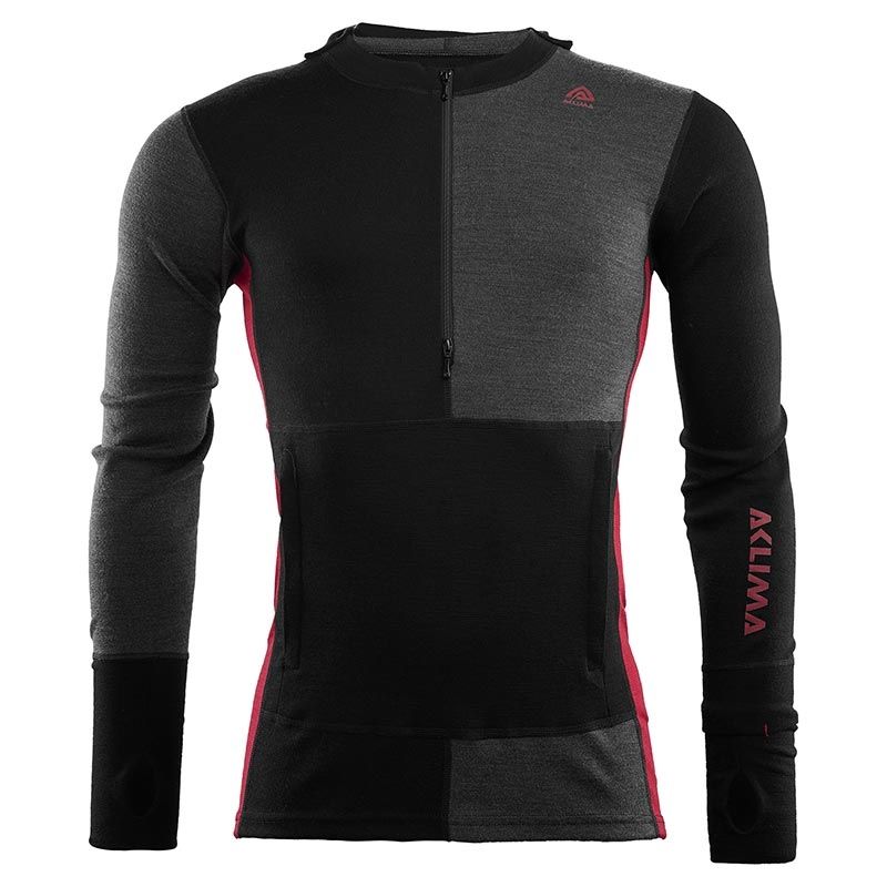 Aclima Mens WW Hooded Sweater Net