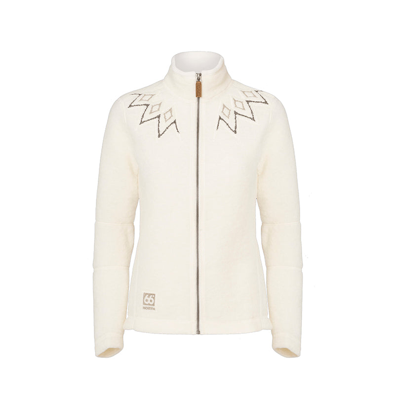 66 North Womens Kaldi Wool Sweater Jacket