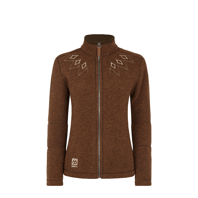 66 North Womens Kaldi Wool Sweater Jacket