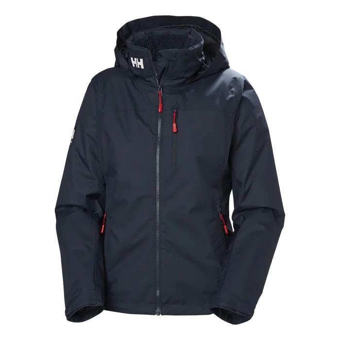 Womens Crew Hooded Pile Jacket