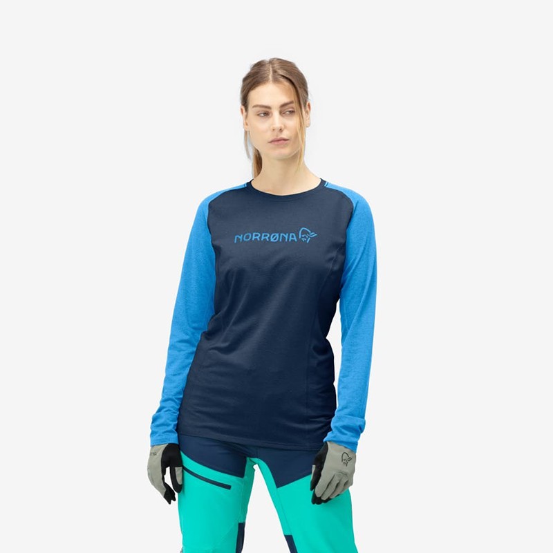 Norrona Womens Fjora Equaliser Lightweight Long Sleeve