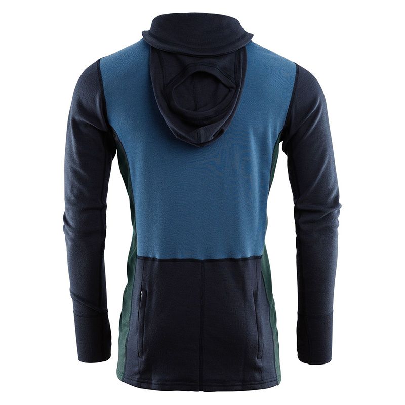 Aclima Men's WarmWool Hooded Sweater