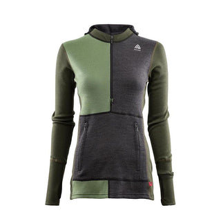 Aclima Womens WarmWool Hooded Sweater W/Zip