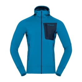 Norrona falketind warm1 top stretch zip fleece hoodie