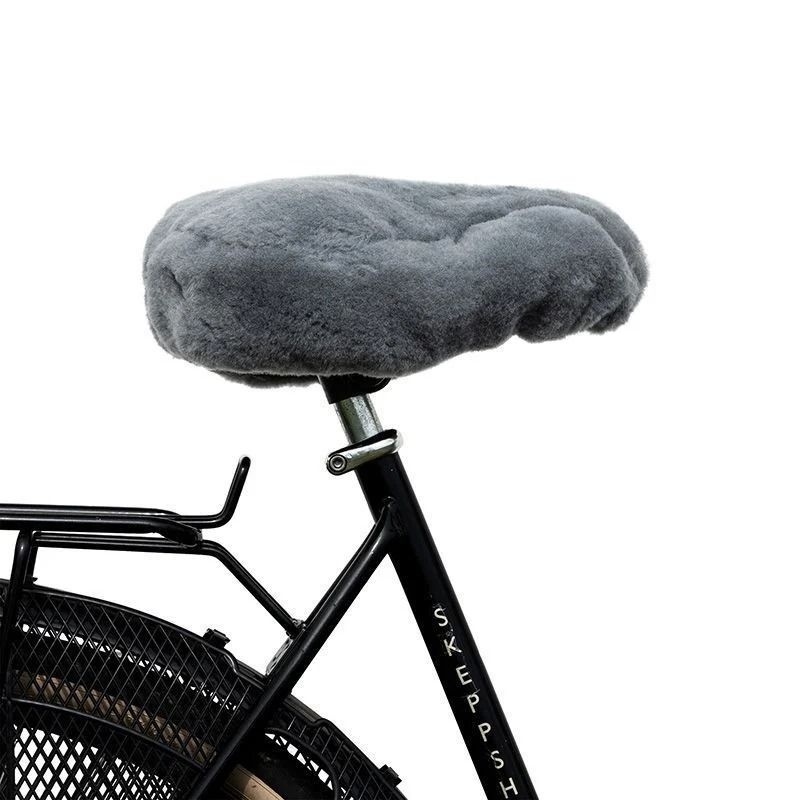 Lambswool bike seat cover online