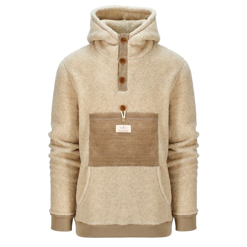 Mens wool outlet fleece jacket