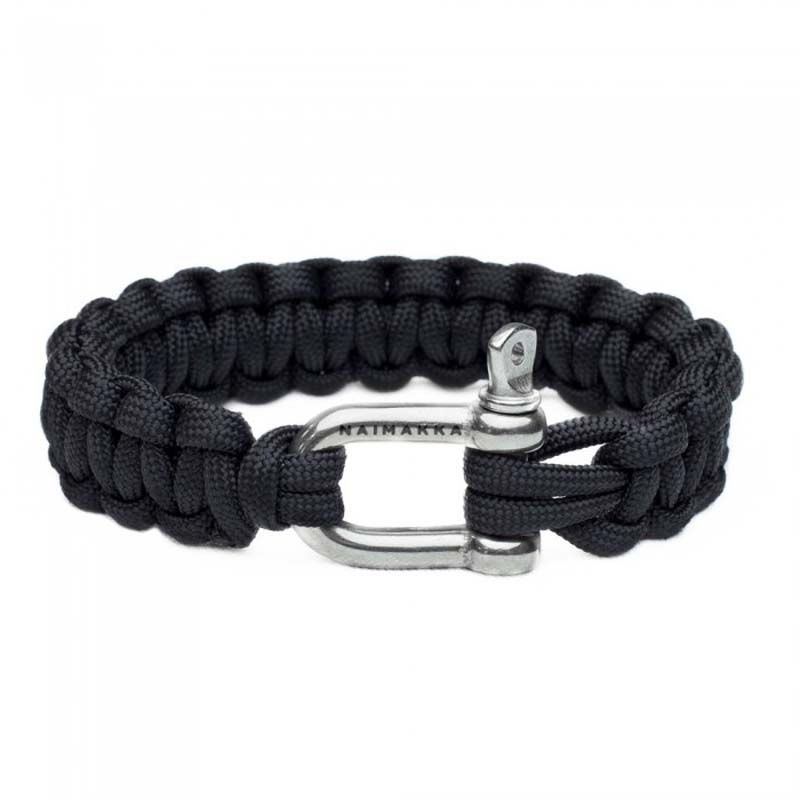 Black deals paracord bracelet