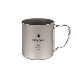 Snow Peak Titanium Single Wall 450 Mug