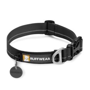 Ruffwear Hoopie Collar in Obsidian Black