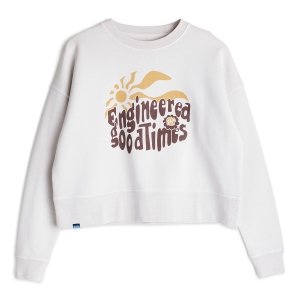 Kavu Womens Crew Crop Sweater