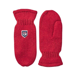 Hestra Basic Wool Mitt red