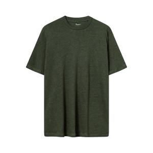Knowledge Cotton Mens Linen T-Shirt