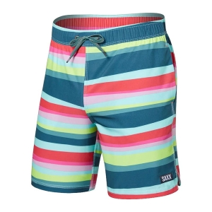 Saxx Mens Oh Buoy 2in1 Volley 7" Swimshort