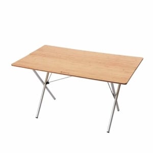 Snow Peak Single Action Table Long Bamboo Top