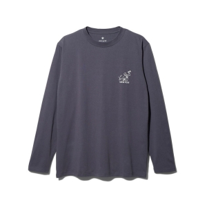 Snow Peak Foam Printed L/S T Shirt