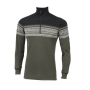 Aclima DesignWool Mens Marius Mockneck Sweater with Zip