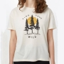 Tentree Womens Your Wild Relaxed T-shirt Model Front