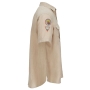 Amundsen Mens Safari Linen Short Sleeve G. Dyed Shirt
