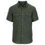 Amundsen Mens Safari Linen Short Sleeve G. Dyed Shirt