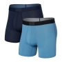 SAXX Mens Quest Boxer Brief Fly 2-pack