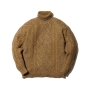 Snow Peak Unisex Alpaca Mixed Knit Turtleneck Pullover