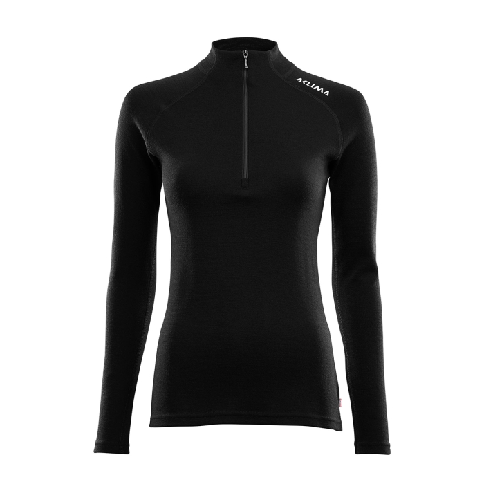 Aclima Womens WarmWool Mock Neck W/Zip