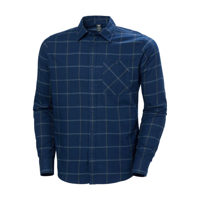 Helly Hansen Mens Aker Flannel Long Sleeve Shirt