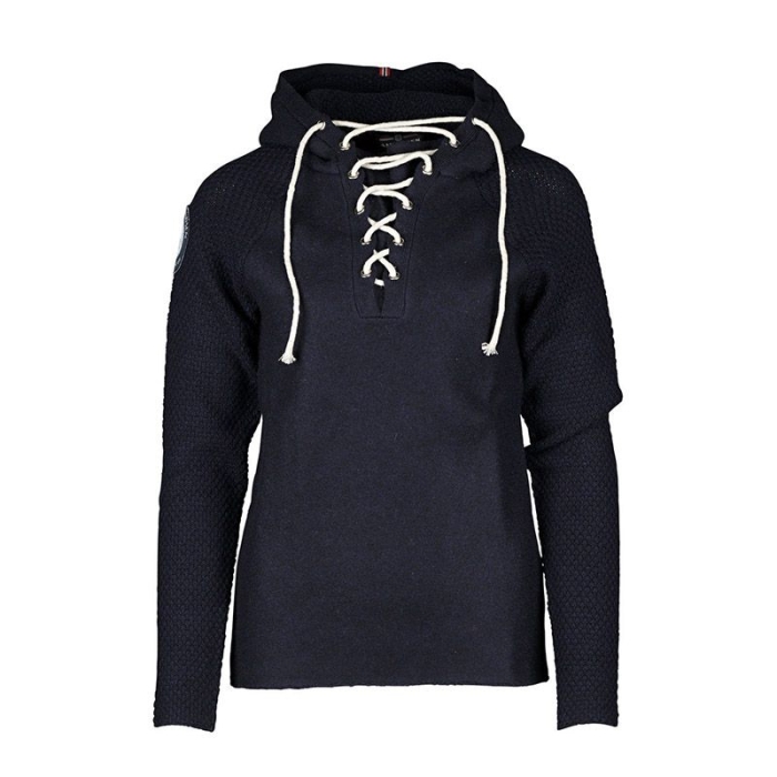 Amundsen Sports Womens Boiled Hoodie Laced