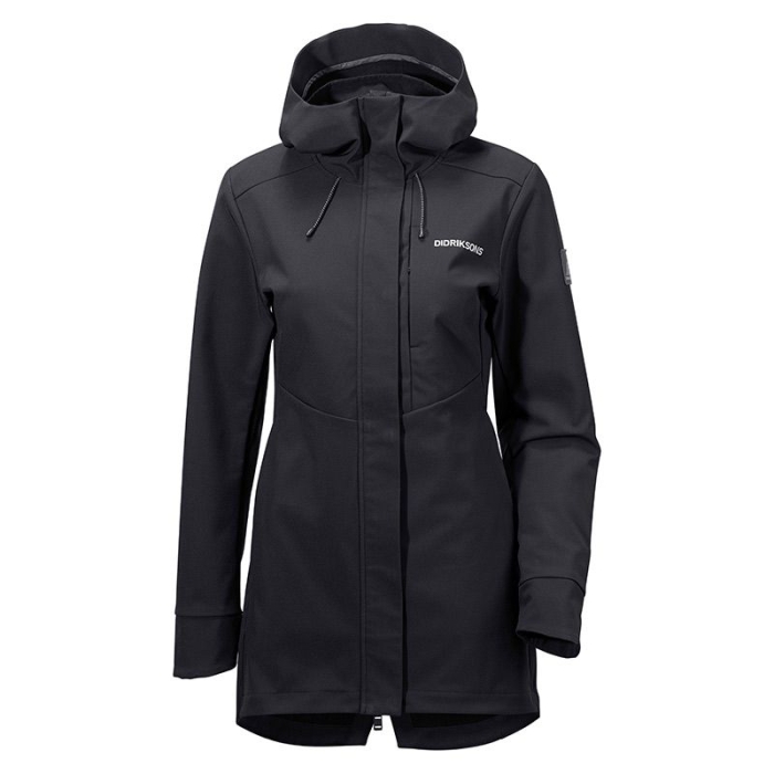 Didriksons Womens Oline Parka Black