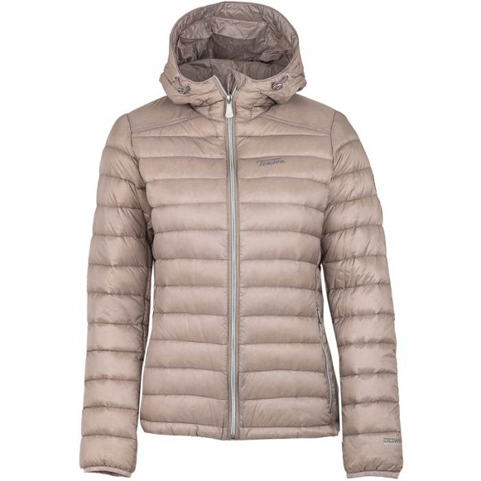 tenson womens dory jacket beige