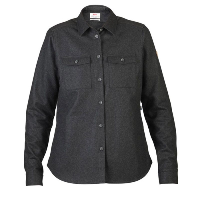 Front - Greenland Re-Wool Shirt Jacket