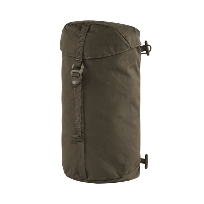 Backpack with online side pockets