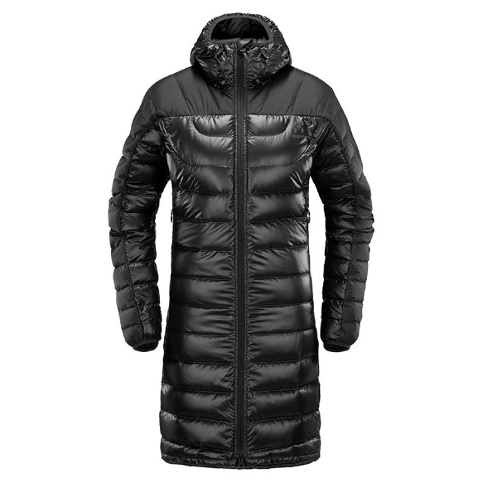 Solid Black - Haglofs Womens Bivvy Down Parka