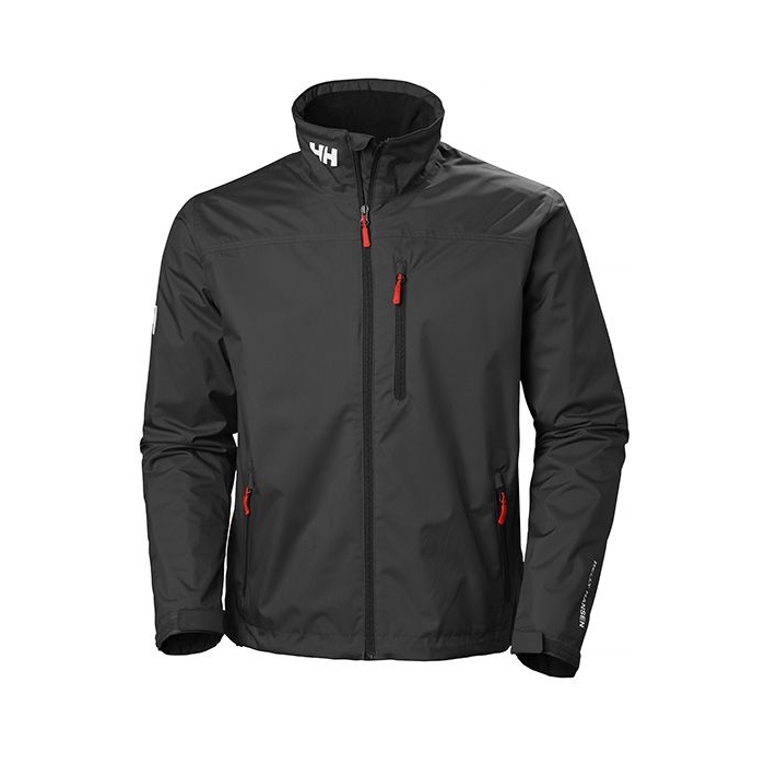 Helly Hansen Mens Crew Midlayer Jacket Black