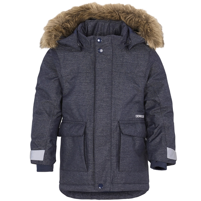 Didriksons Kure Denim Kids Parka