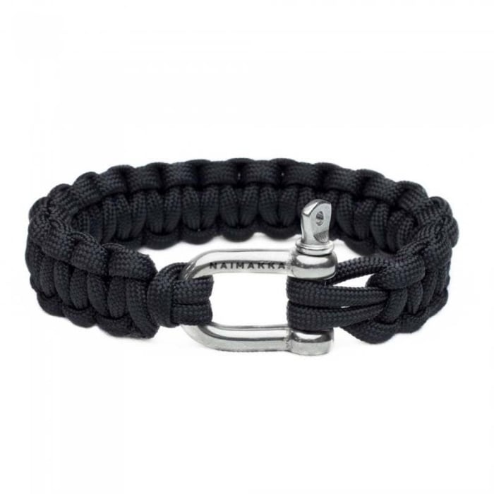 Naimakka Paracord Bracelet Black