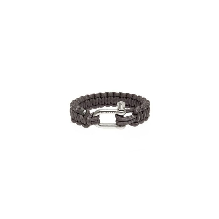 Naimakka Paracord Bracelet Charcoal Grey