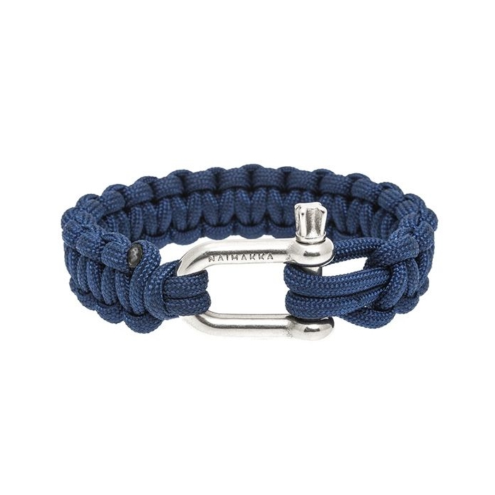 Naimakka Paracord Bracelet Navy Blue Nordic Outdoor