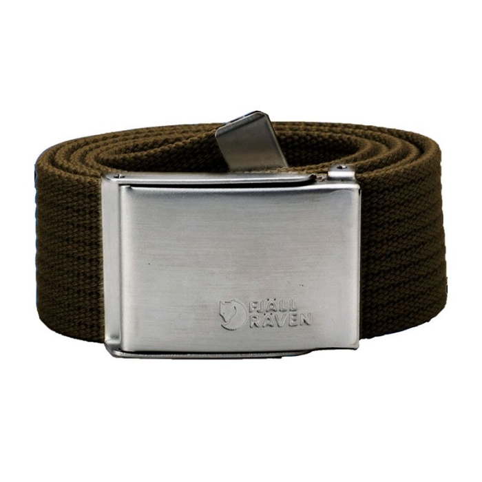 Fjällräven Silver Buckle Canvas Belt