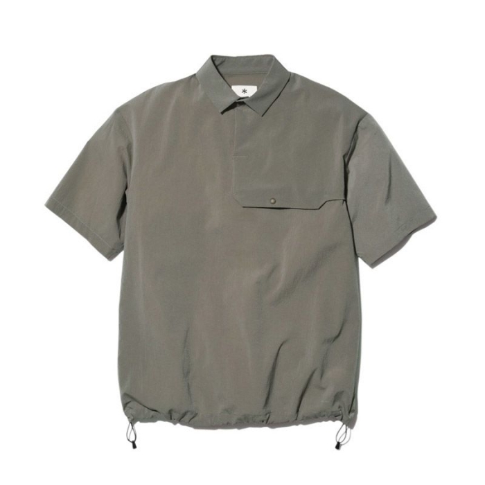 Snow Peak Mens Quick Dry Polo Shirt